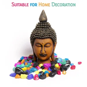 4979 Decorative Stones and Pebbles for Garden, Vase Fillers Multicolor.