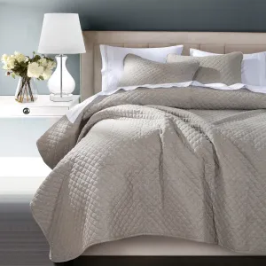 Anna Diamond Quilted Coverlet