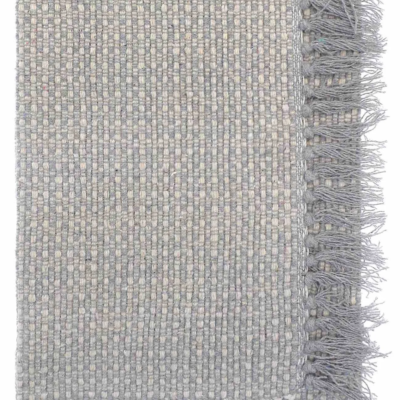 Bamboo Style Recycled Rug - Grey