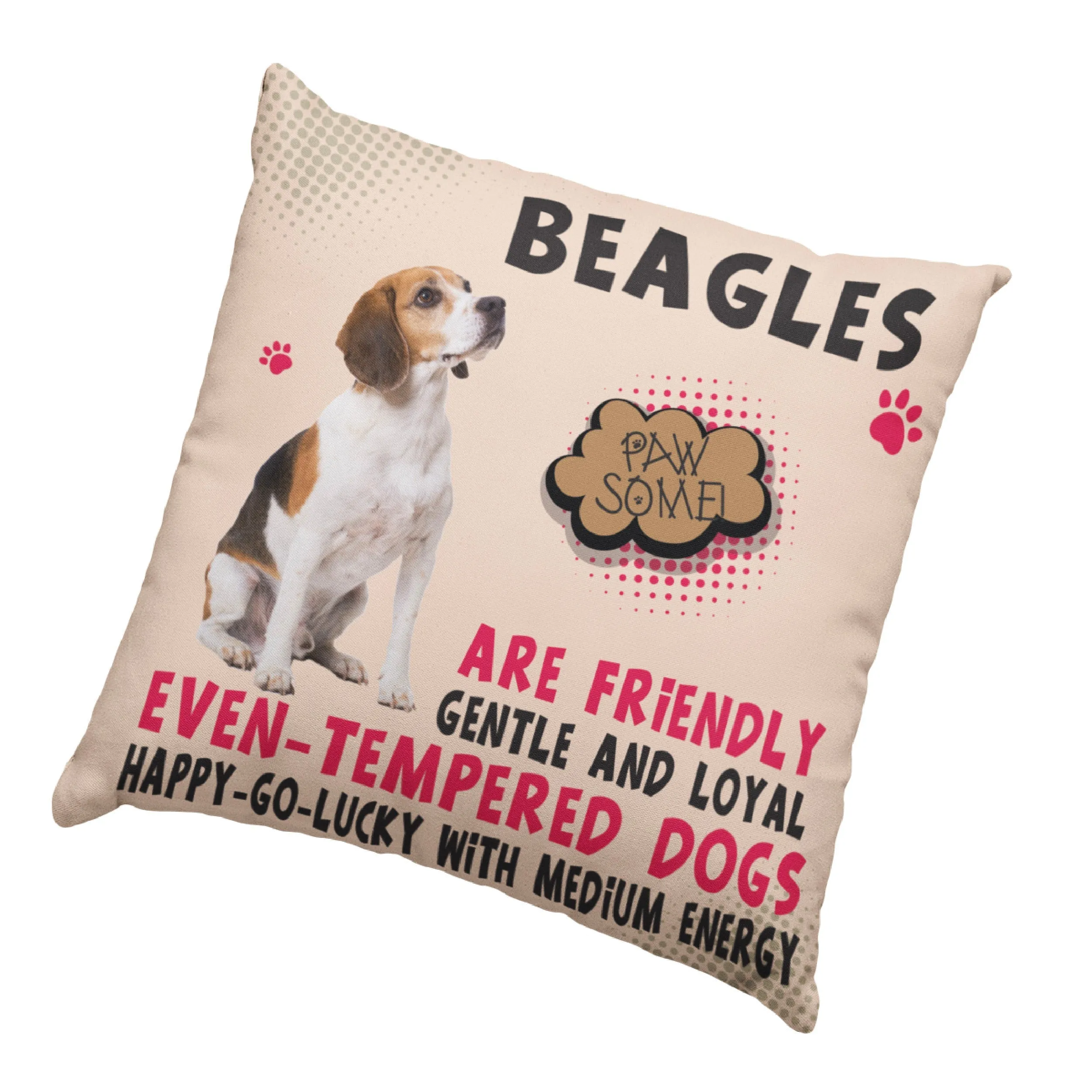 Beagle Dog Cushion