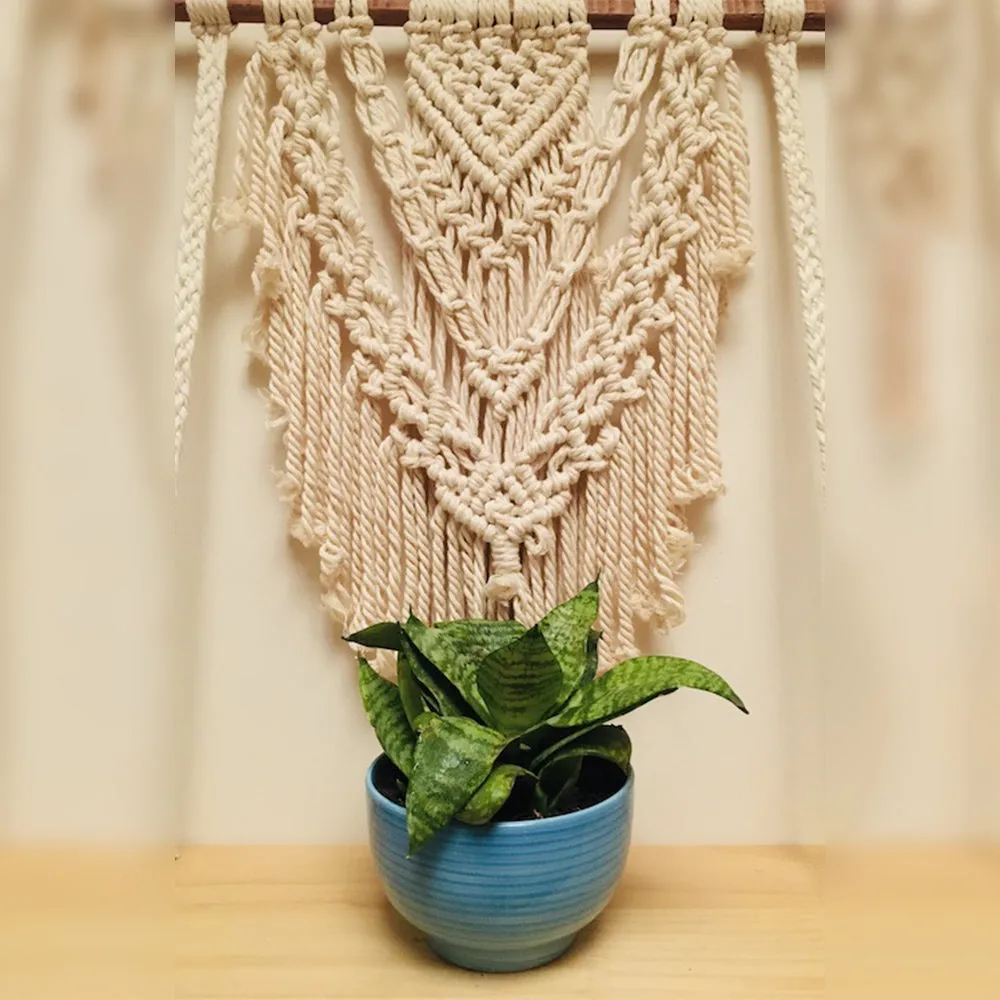 Boho Single Shelf Wall Hanging