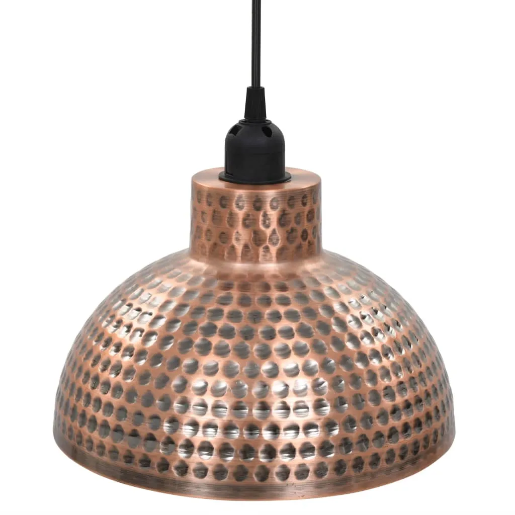 Ceiling Lamps 2 pcs Semi-spherical Copper Colour