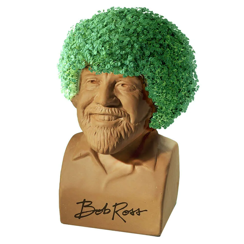 Chia Pet Planter - Bob Ross