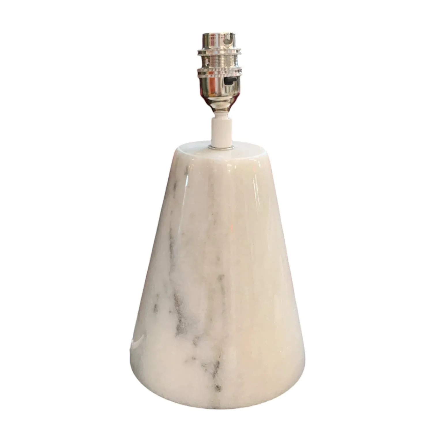 Como Marble Lamp Base - White