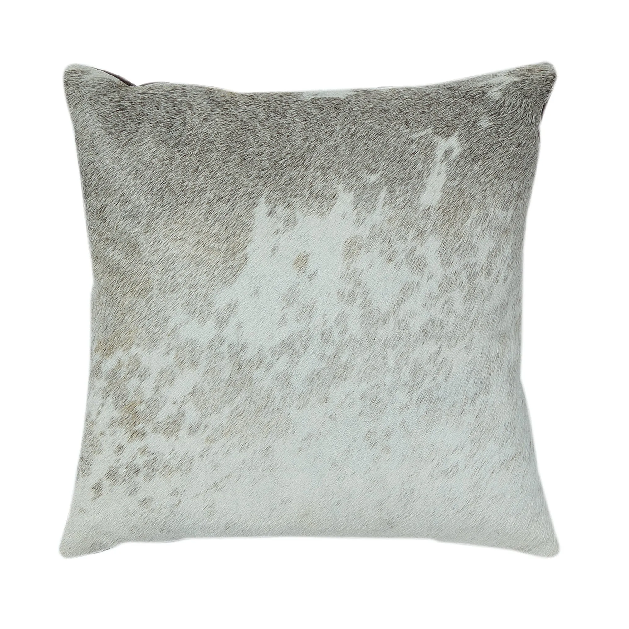 Cowhide Cushion Grey - Large