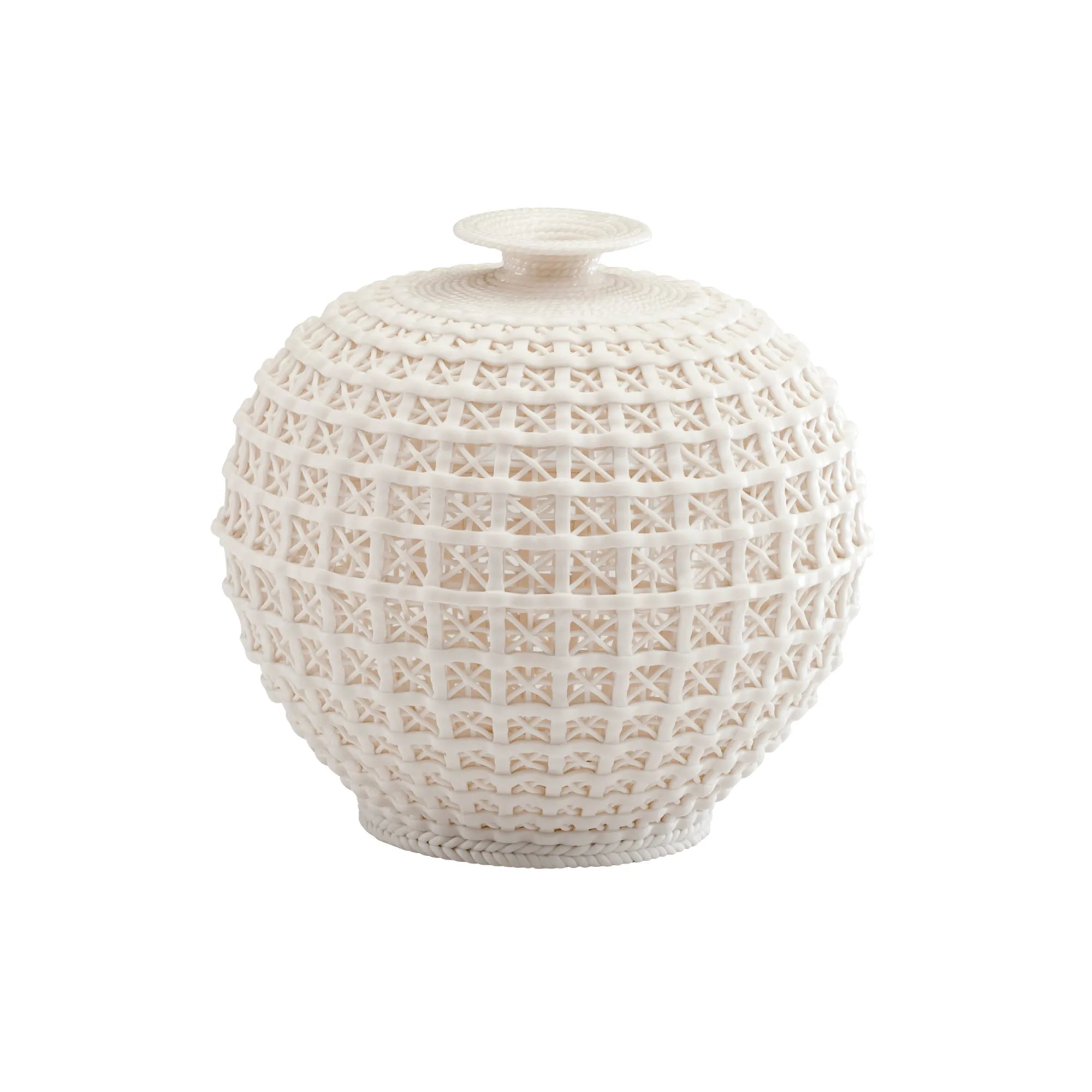 Cyan Design 04440 Diana Vase - Matte White - Small