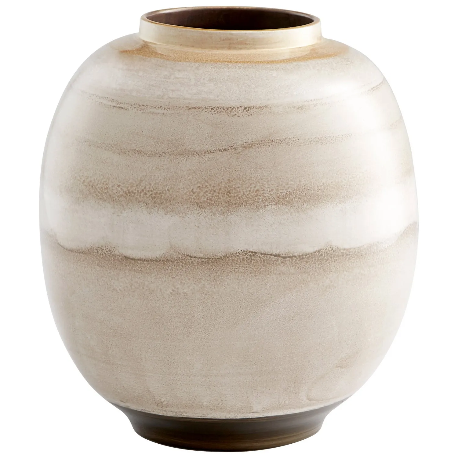 Cyan Design 10943 Kasha Vase - Mocha - Medium