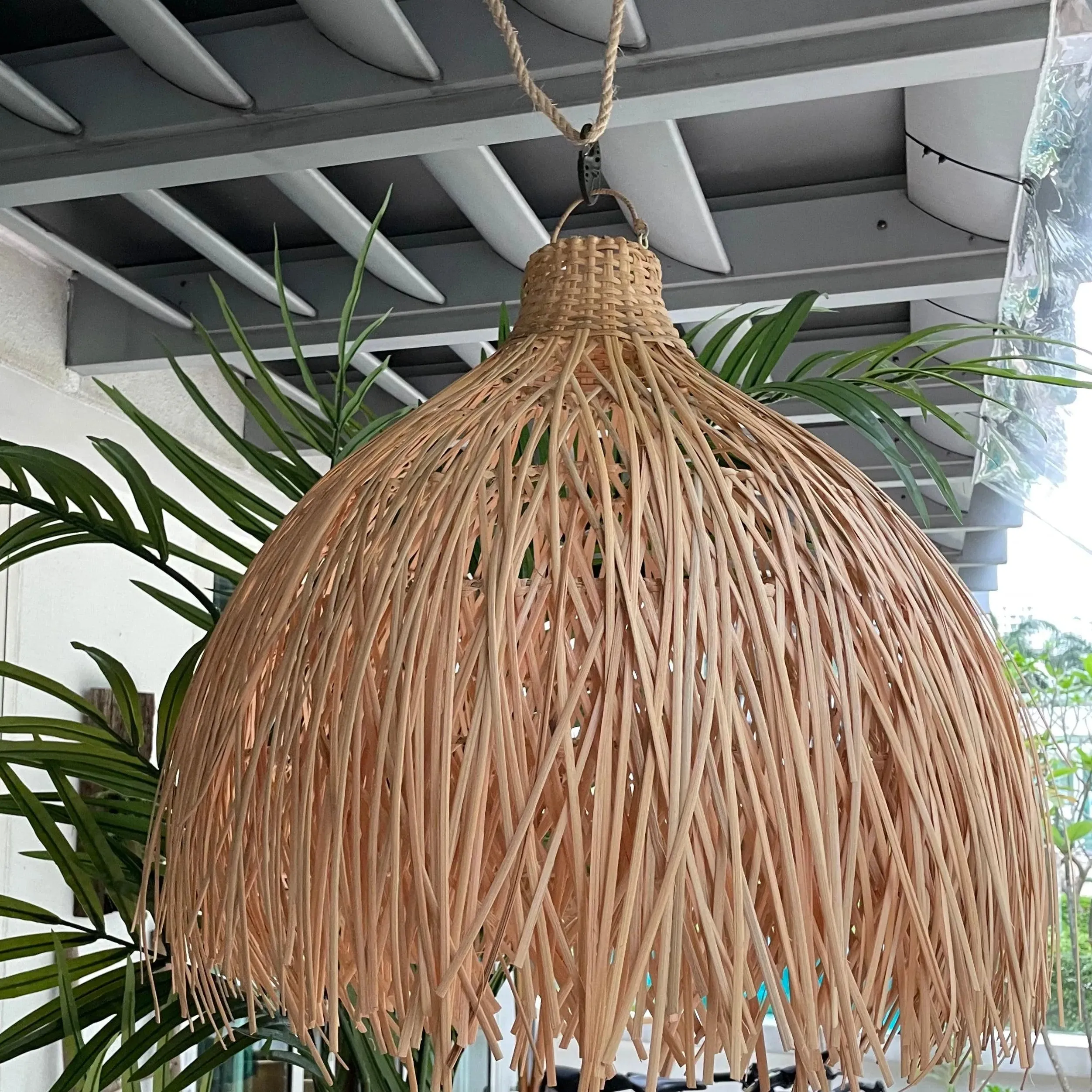 Doris Rattan Lampshades