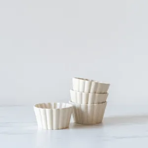 Embossed Fluted Bowls