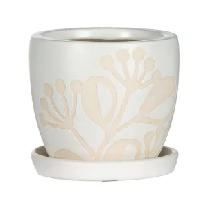 Emersyn Planter Pot & Saucer