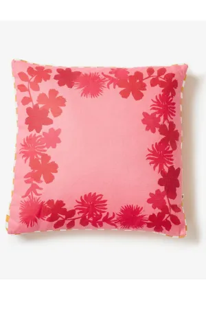 Floral Crimson 50cm Cushion