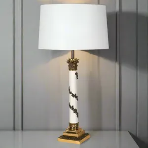 Gilt Vine Table Lamp 97 cm