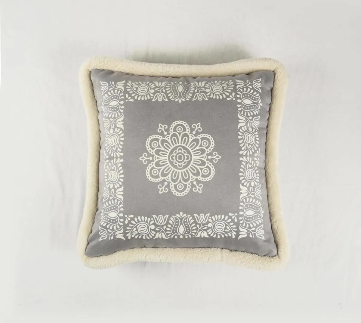 Grey, cushion cover, printed pillow, nordic style, scandinavian pillow, 16X16 inches