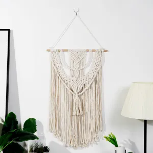 Hand-woven Macrame Wall Hanging Tapestry Boho Crafts Art Home Decor - Anna