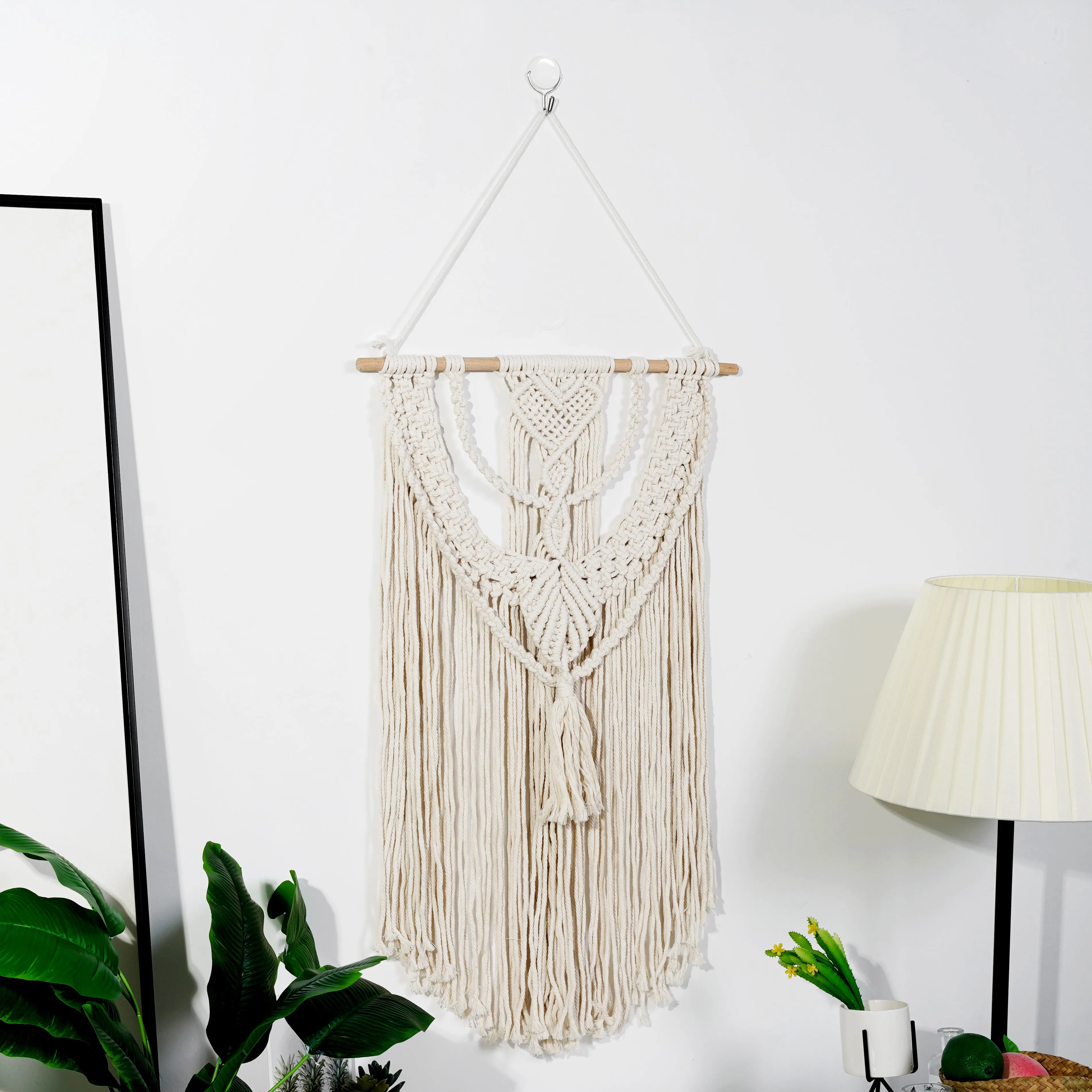 Hand-woven Macrame Wall Hanging Tapestry Boho Crafts Art Home Decor - Anna