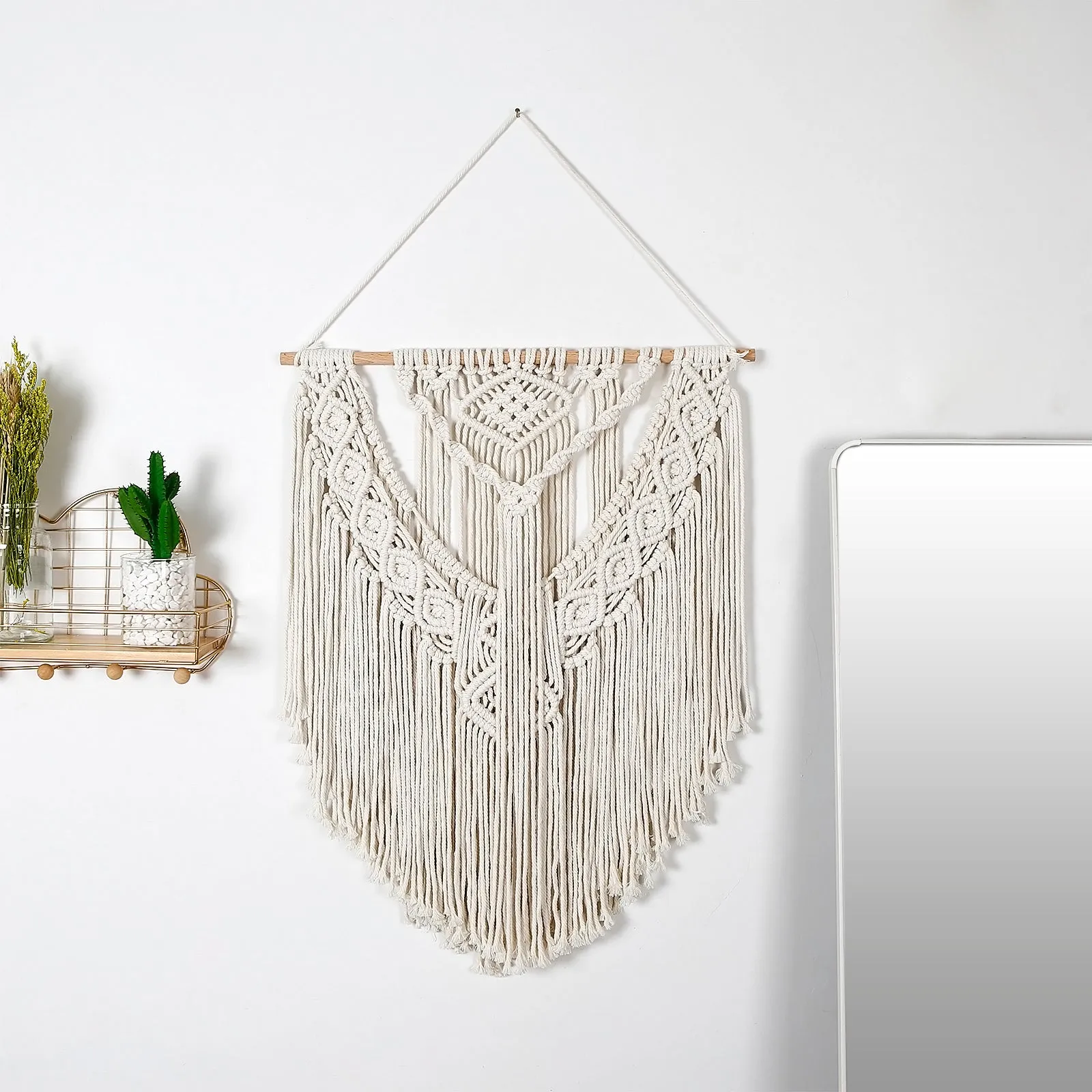 Hand-woven Macrame Wall Hanging Tapestry Boho Crafts Art Home Decor - Arya