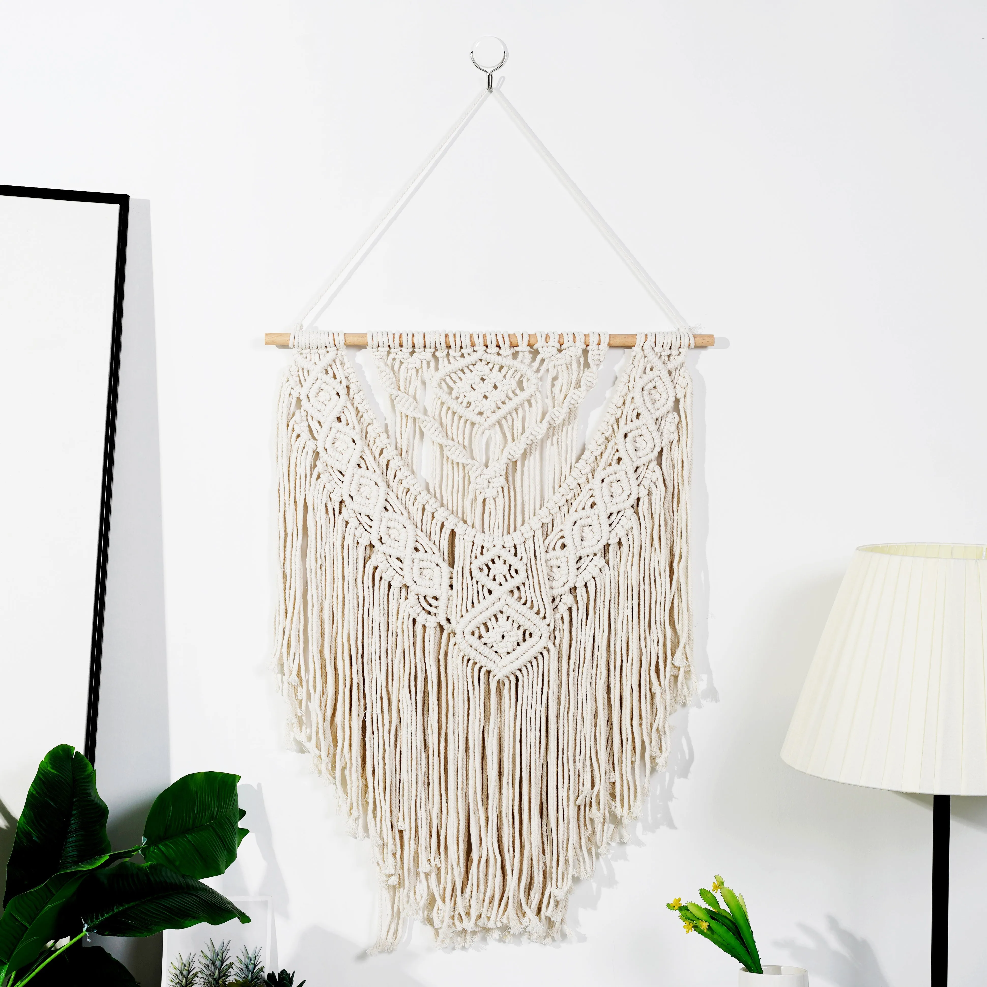 Hand-woven Macrame Wall Hanging Tapestry Boho Crafts Art Home Decor - Arya