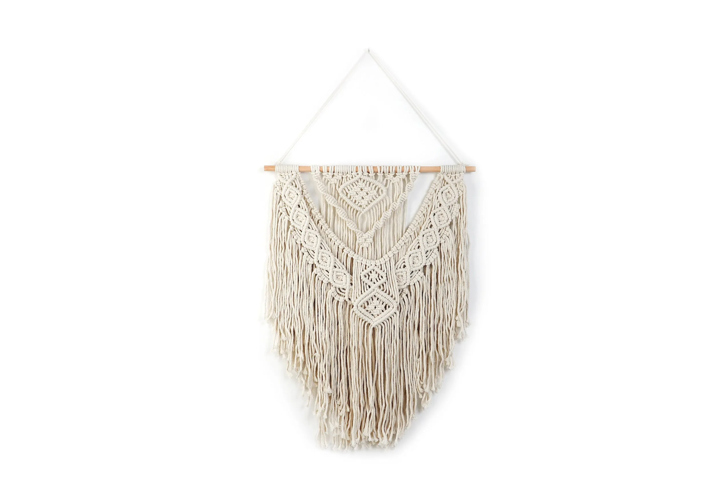 Hand-woven Macrame Wall Hanging Tapestry Boho Crafts Art Home Decor - Arya