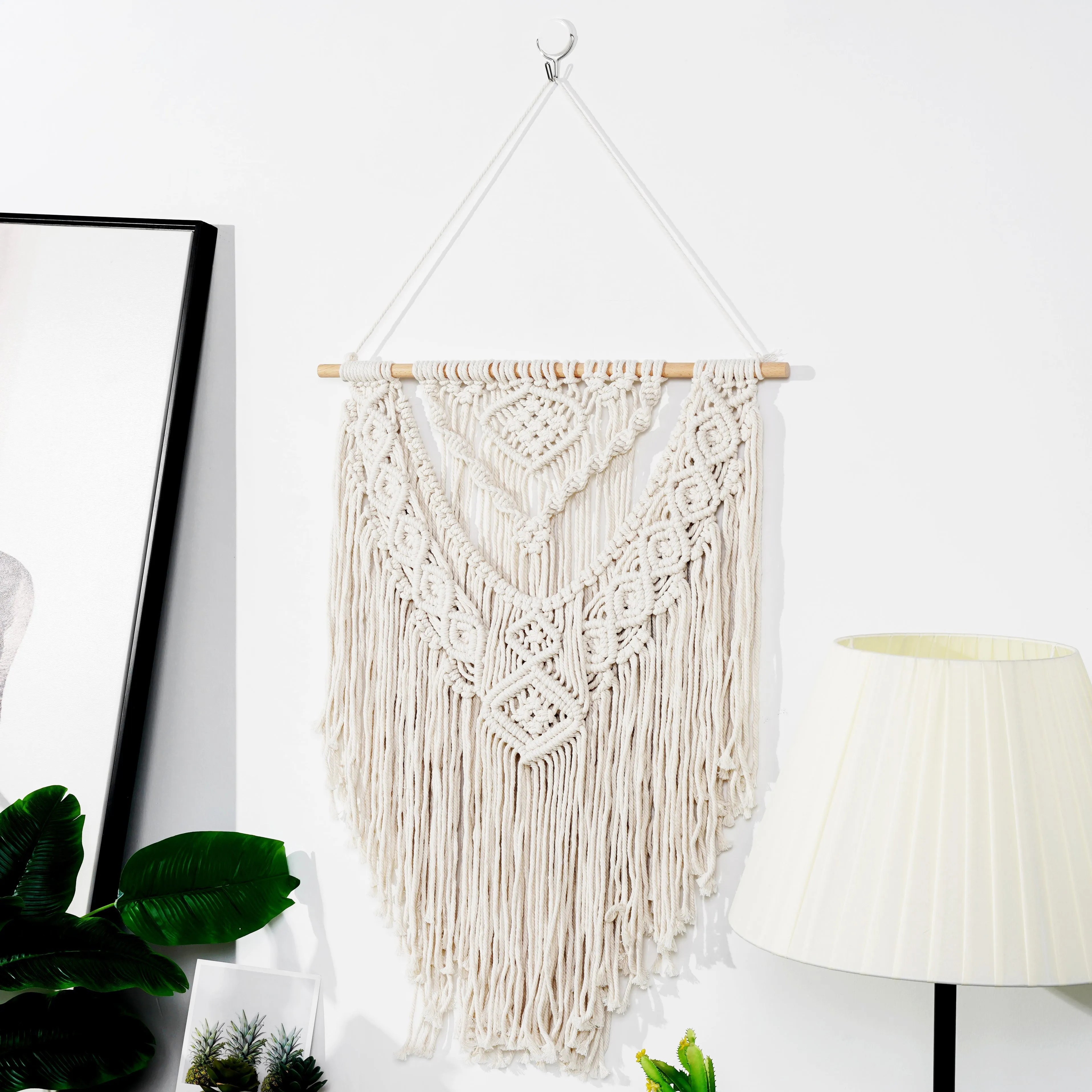 Hand-woven Macrame Wall Hanging Tapestry Boho Crafts Art Home Decor - Arya