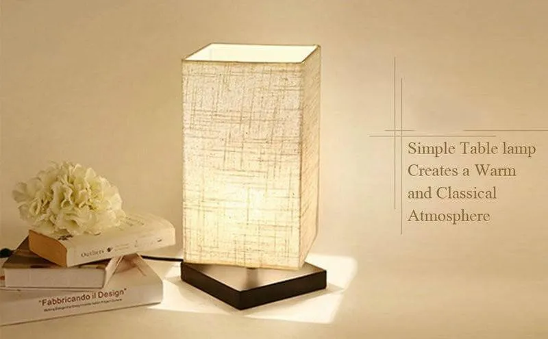 Japanese Style Simple Table Lamps