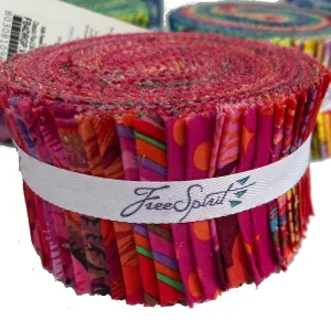 Jelly Roll Kaffe Fassett quilting cotton - Classic collection red