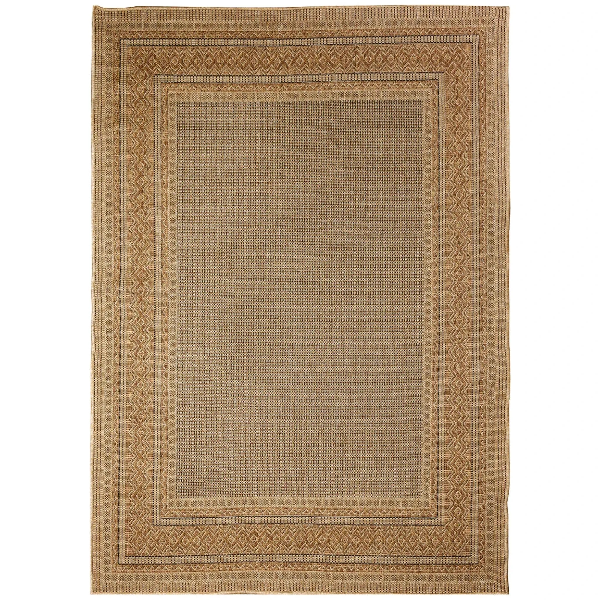 Liora Manne Monterey Diamond Border Indoor/Outdoor Rug - Local Pickup