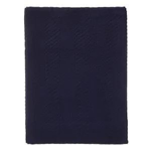 Lixa Cotton Bedspread [Dark blue]