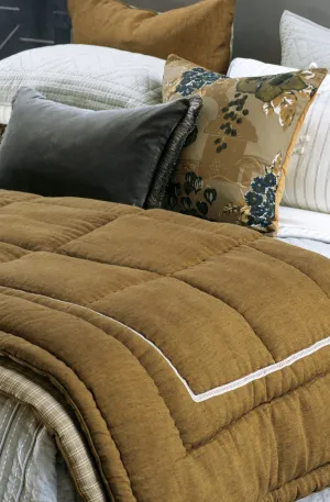 Luchesi Dark Ochre Comforter - 240x200