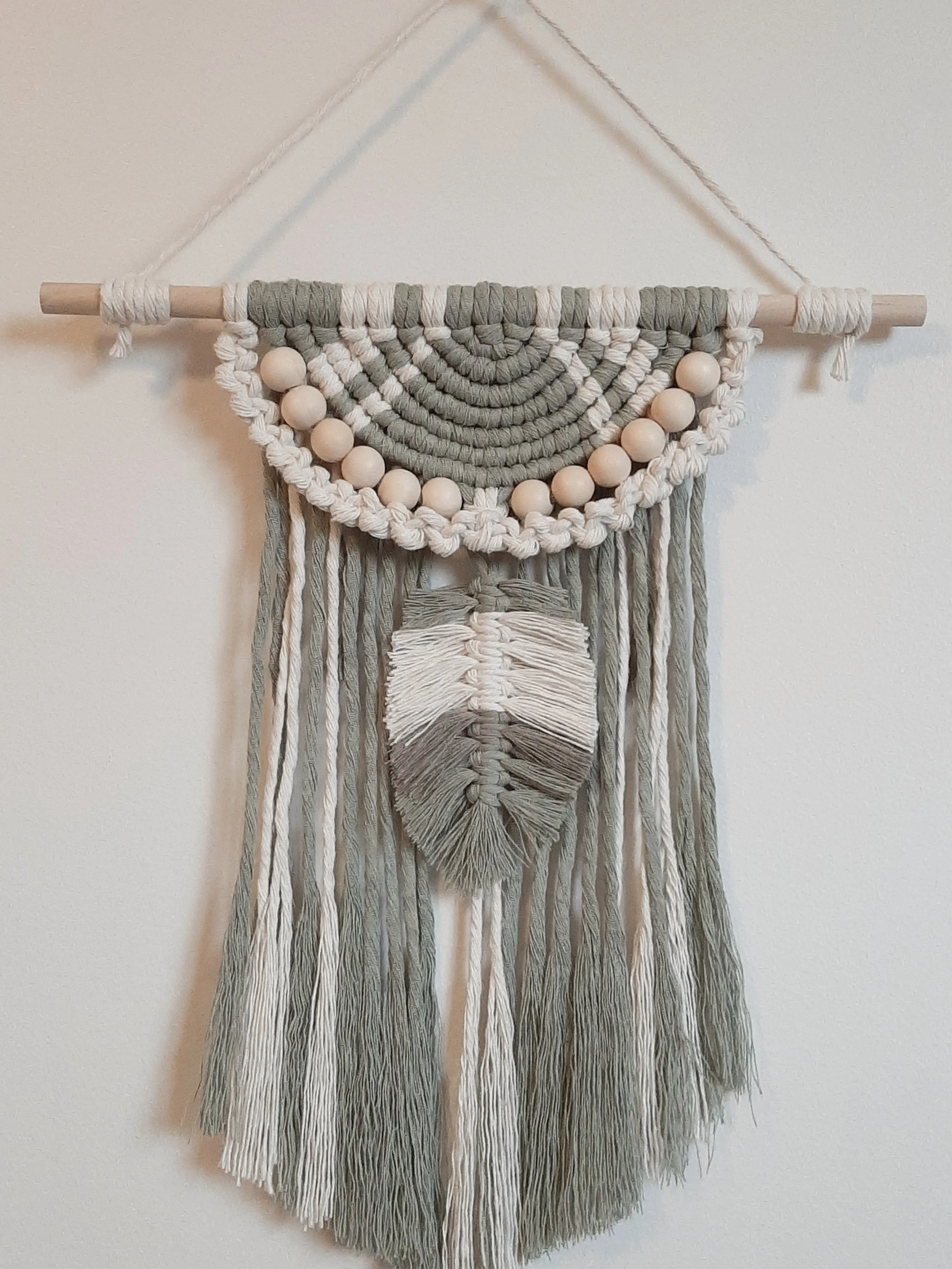 Macrame Wall Hanging - Set of 2 - Boho Macrame Wall Decor