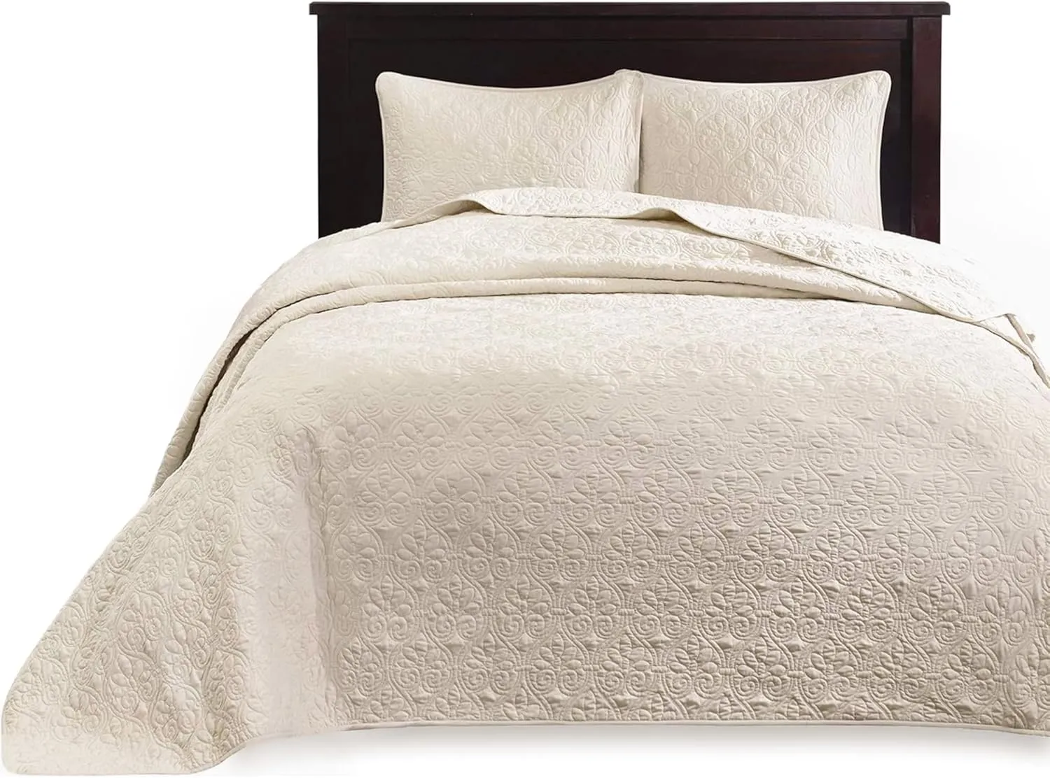 Madison Park Mansfield Reversible Bedspread Set, Size Twin