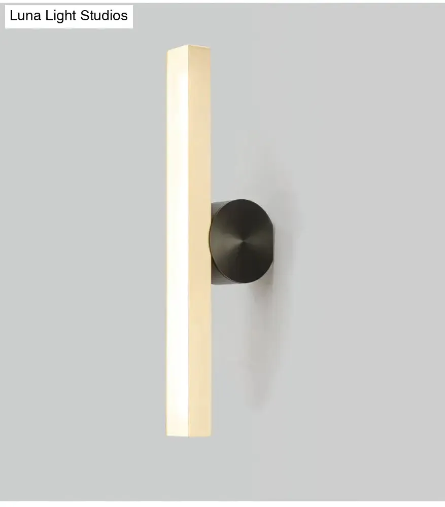 Nordic Luxury Simple Creative Modern Background Wall Corridor Copper Wall Lamp