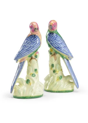 Porcelain Birds-Pair