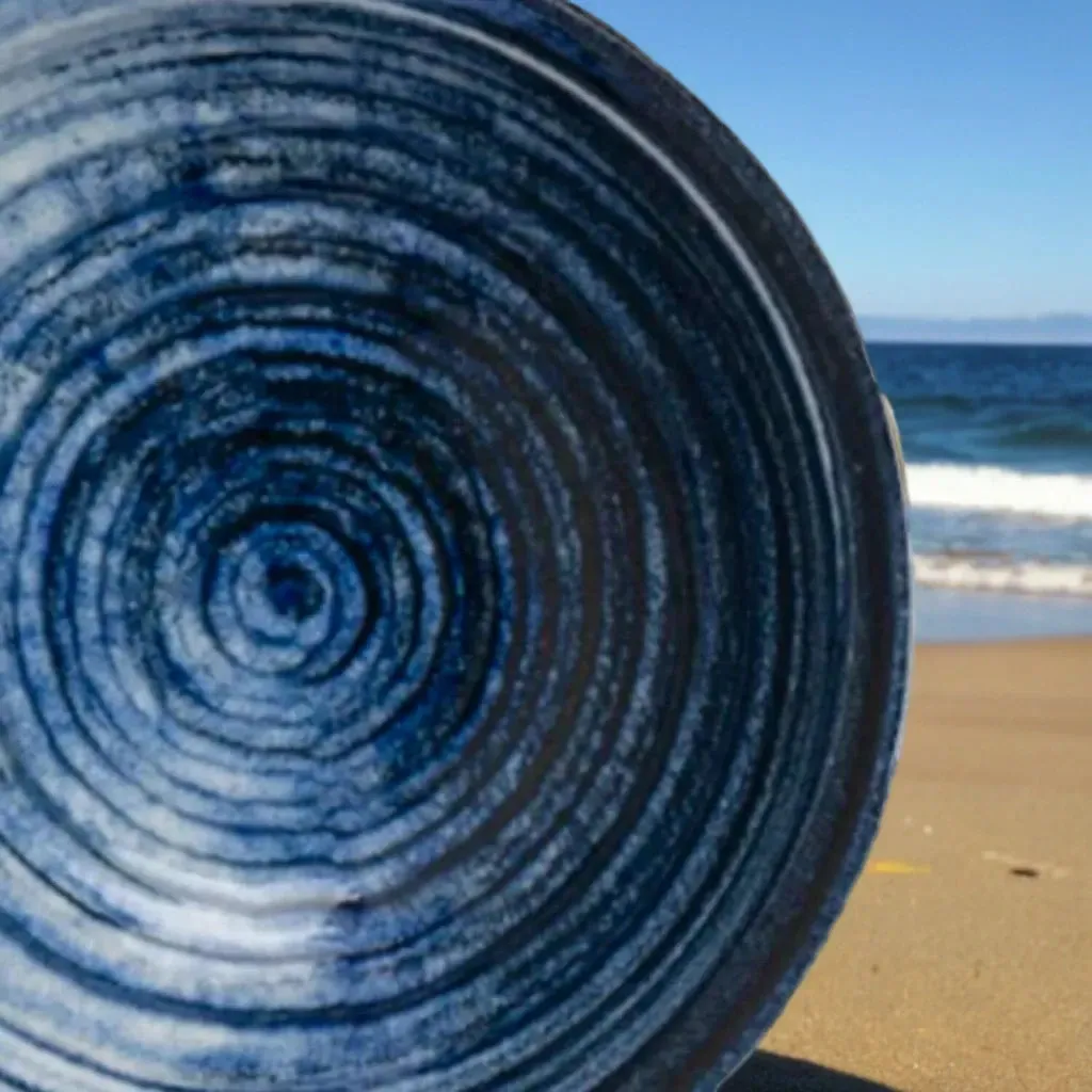 Porcelain Soup - Cereal Bowl Pebble Deep Ocean Blue 17cm