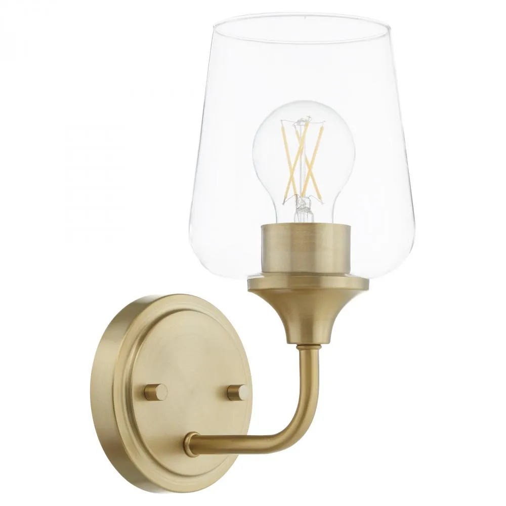 Quorum International PROVIDENCE 5313-1-80 Sconce - Aged Brass