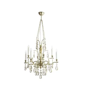 Rain Drop 8 Light Chandelier | New Directions | Stil Lux