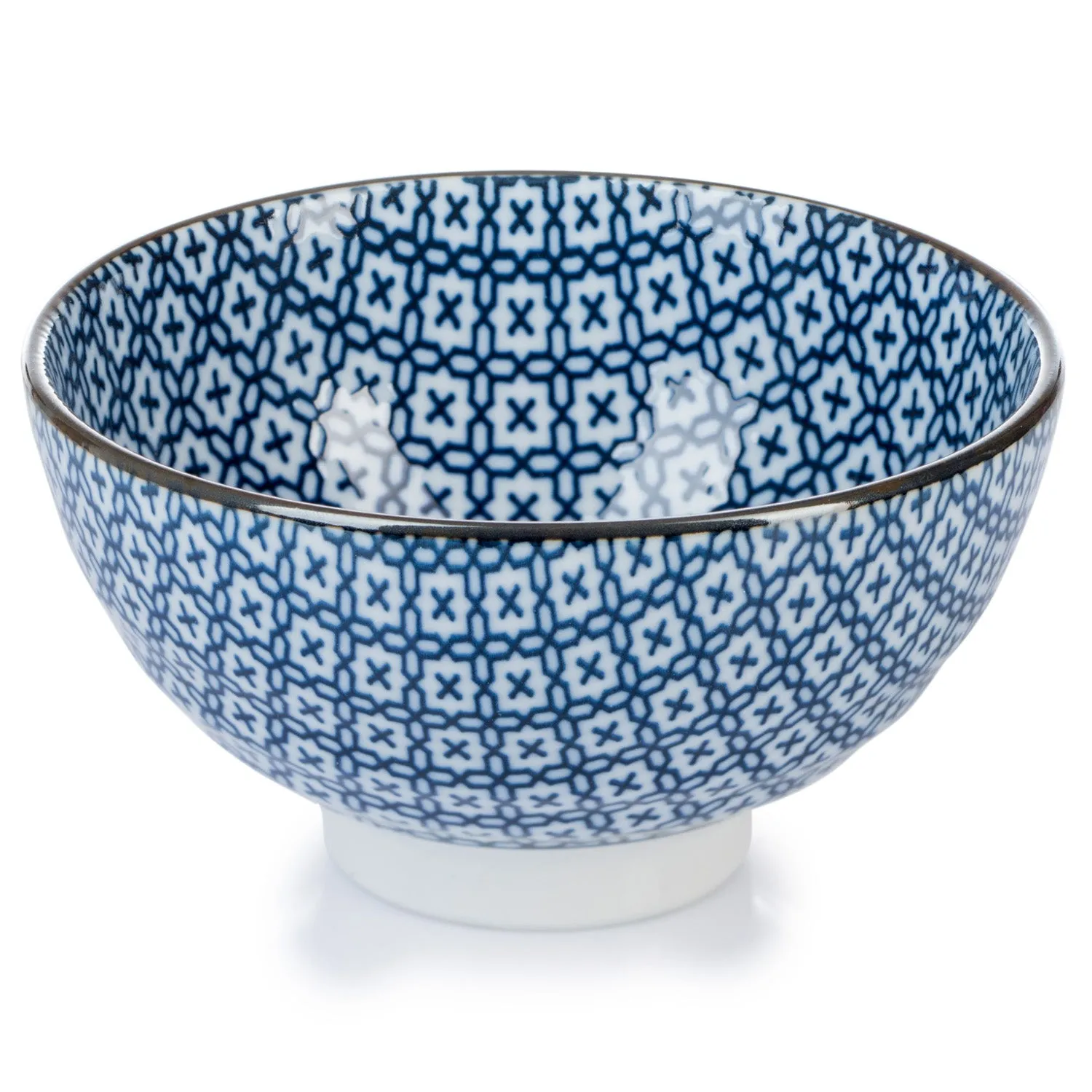 Sashiko Traditional Japanese Rice Bowl