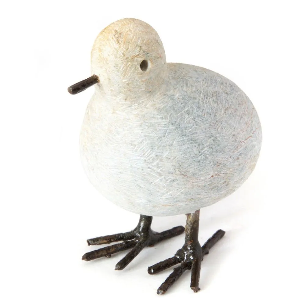 Shona Stone Mini Chikadee Birds Set of 2