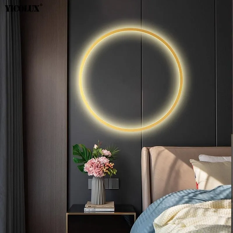 Simple Circle Decoration Lamps