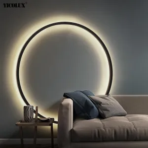 Simple Circle Decoration Lamps