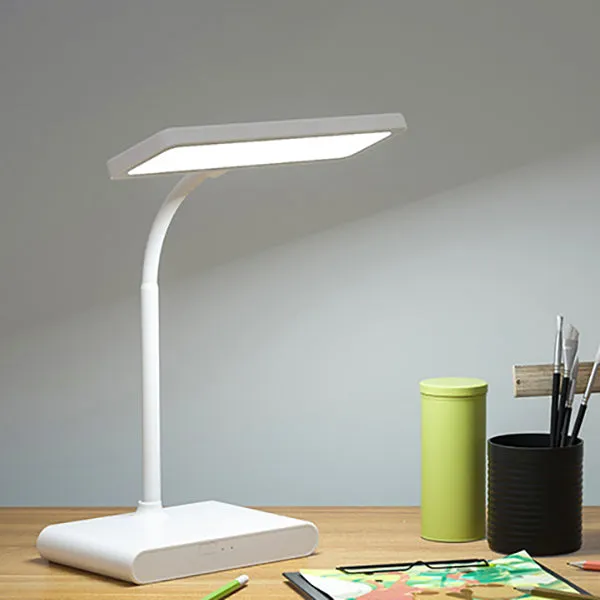 Simple Touch USB Square Dimmable LED Desk Lamp