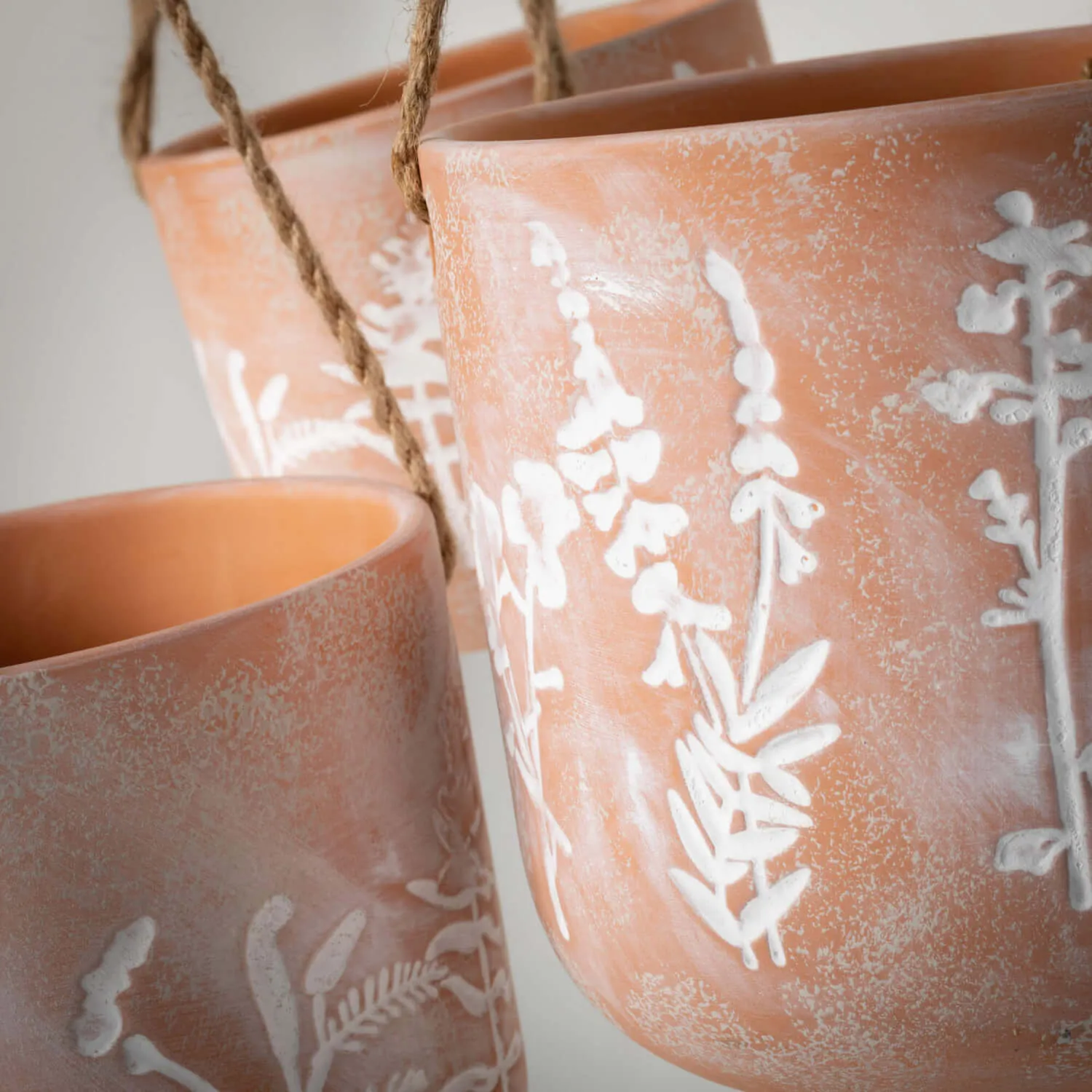 Terracotta Herb Hanging Pots