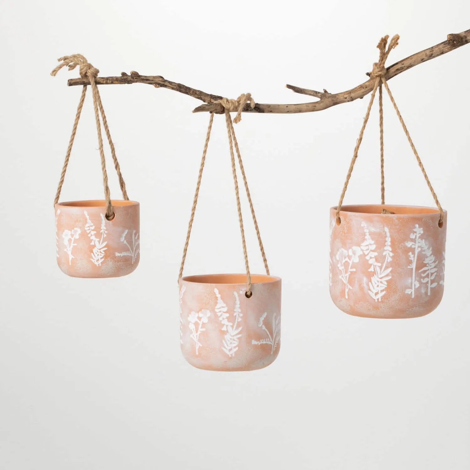 Terracotta Herb Hanging Pots