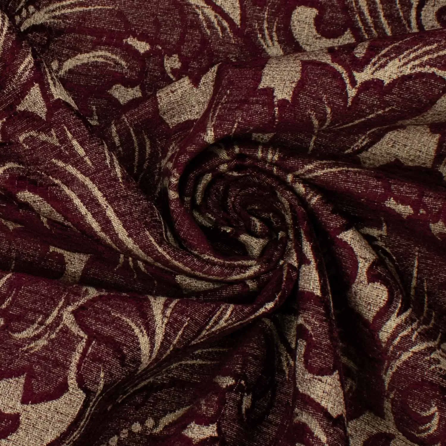 Turkish Curtaining/Upholstery Decor Damask Vines Chenille Jacquard