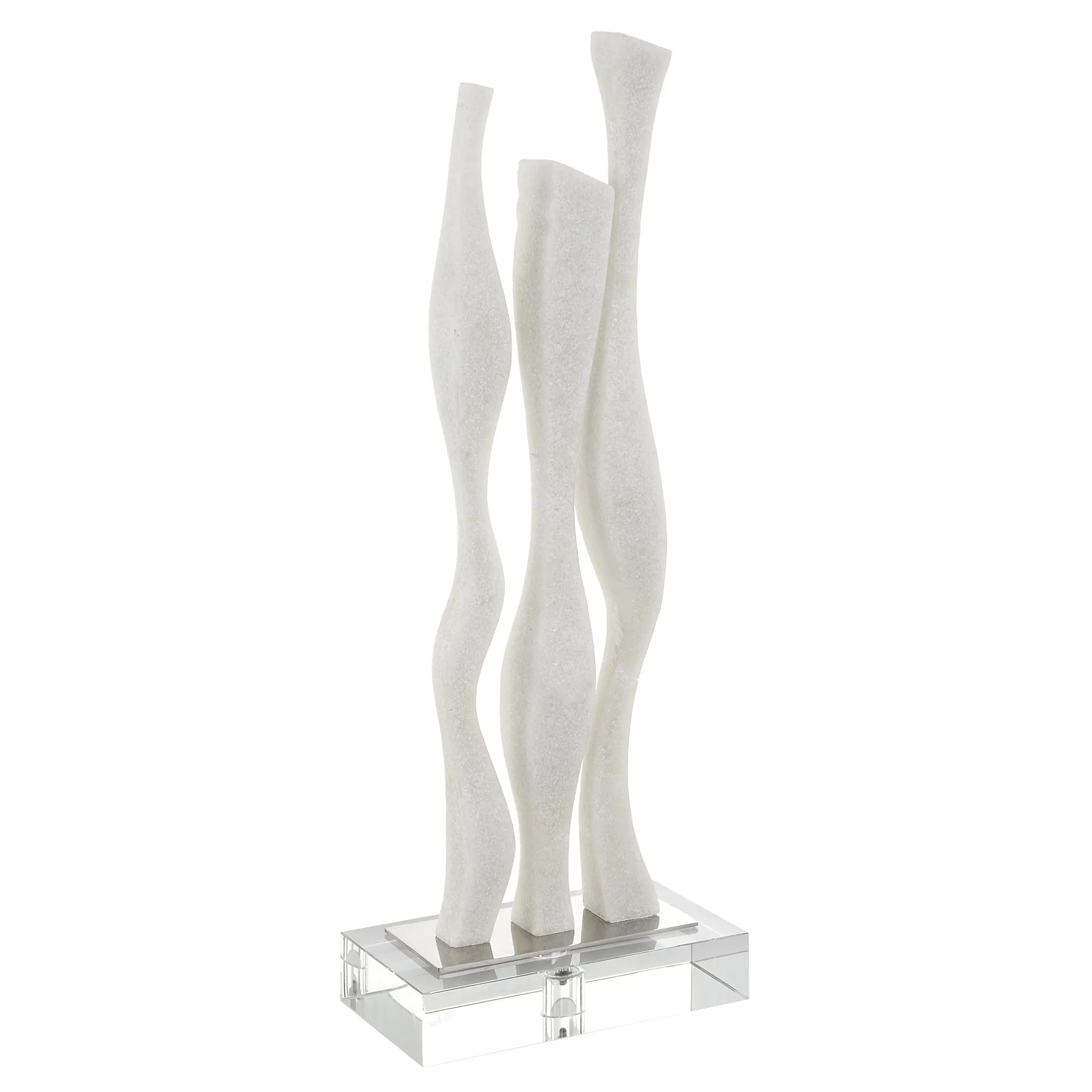 Uttermost Gale White Marble Sculpture