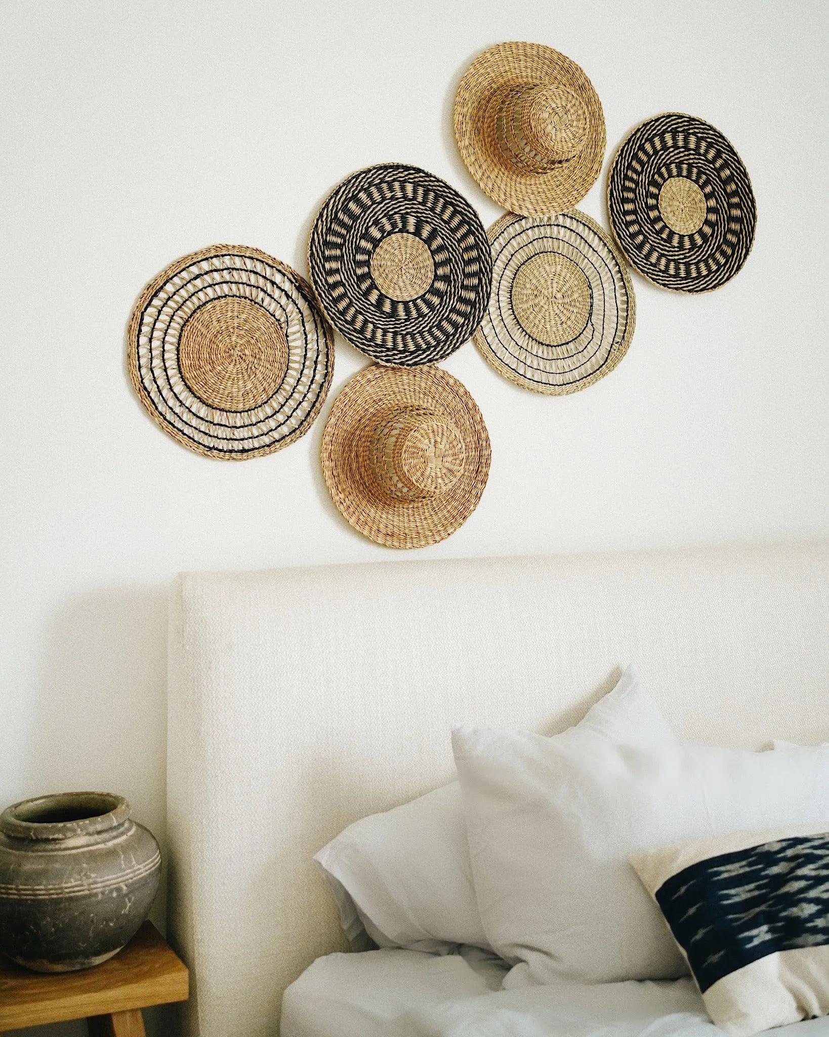 Yana Basket Wall Hanging Set of 6 By CallaForma