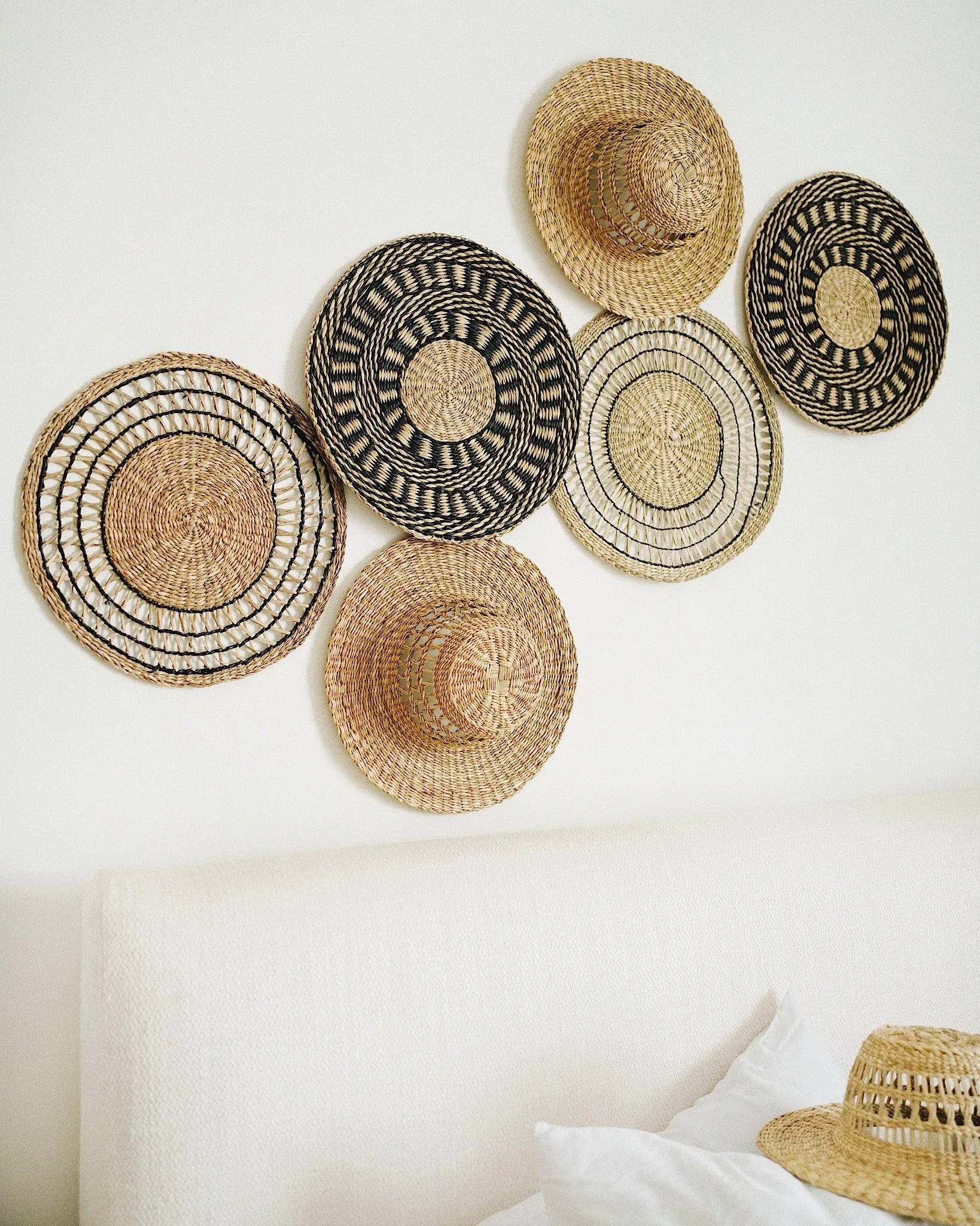 Yana Basket Wall Hanging Set of 6 By CallaForma