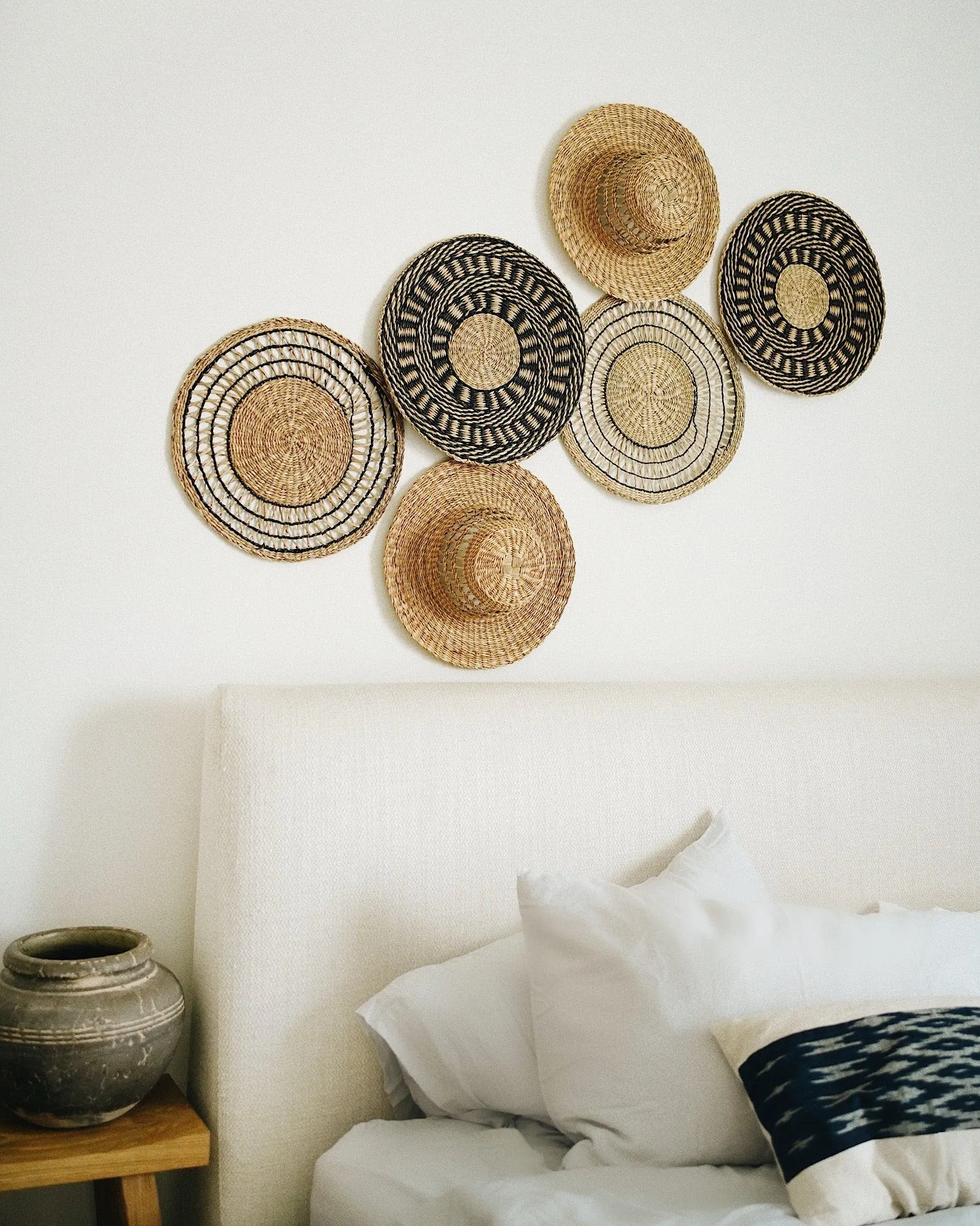 Yana Basket Wall Hanging Set of 6 By CallaForma